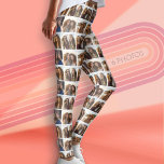Verspreid Fotoraster met 6 foto's Leggings<br><div class="desc">Een print met foto's over de gepersonaliseerde leggings. Het gespreide patroon zal de verschillende foto's op verschillende plaatsen markeren. De achtergrond tussen elke foto is wit, maar kan worden gewijzigd in het geavanceerde ontwerpgebied. Gebruik je favoriete foto of afbeeldingen om een leuke aandenken te maken om te delen met vrienden....</div>