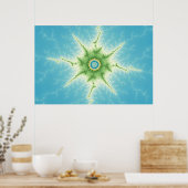 Verspreid - Fractal Poster (Keuken)