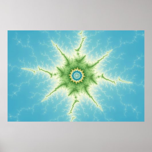 Verspreid - Fractal Poster (Voorkant)