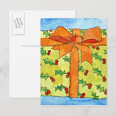 Verspreid geschenk 2011 briefkaart (Voorkant / Achterkant)