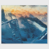 Verspreid glas cadeaupapier (Vlak)