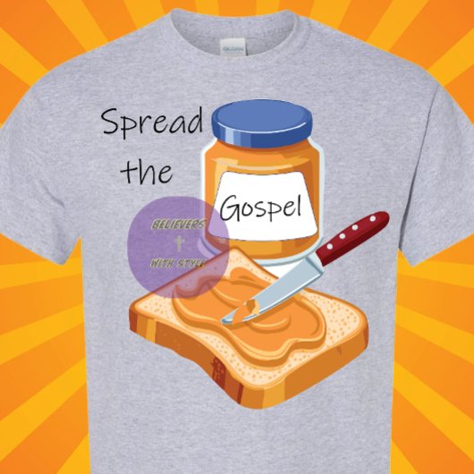 Verspreid het Evangelie - Christelijk T-shirt