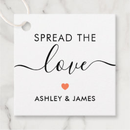Verspreid het Label Love, Wedding Gift Label, Cora