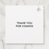 Verspreid het Label Love, Wedding Gift Label, Cora (Achterkant)