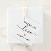 Verspreid het Label Love, Wedding Gift Label, Cora (In situ)