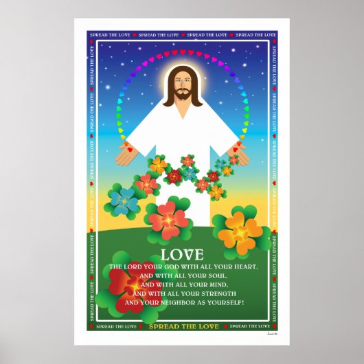VERSPREID HET LAGE POSTER (Voorkant)