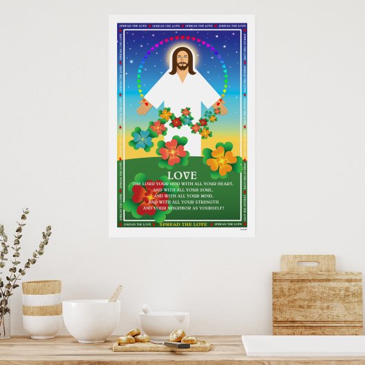 VERSPREID HET LAGE POSTER (Keuken)