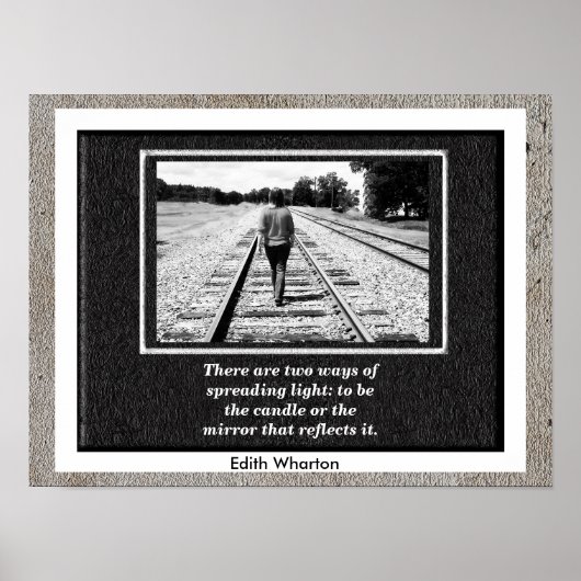 Verspreid het licht - Kunstposter Poster (Voorkant)