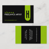 Verspreid het uit! ~ Monogram Visitekaartje (Voorkant / Achterkant)