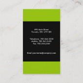 Verspreid het uit! ~ Monogram Visitekaartje (Achterkant)