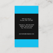 Verspreid het uit! ~ Monogram Visitekaartje (Achterkant)