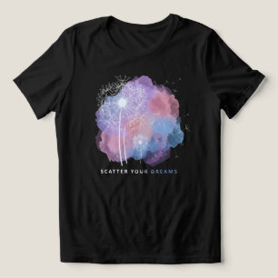 Verspreid Je Dromen - Esthetische Pastel Paardenbl Tri-Blend Shirt