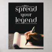 Verspreid je legende poster (Voorkant)
