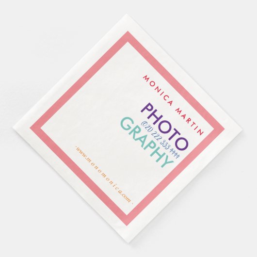 Verspreid je merk! Servetten (Hoek)