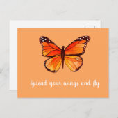 Verspreid je vleugels en vlieg briefkaart (Voorkant / Achterkant)
