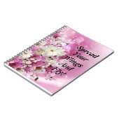 Verspreid je Wings Fly Spiral Photo Notitieboek Fl (Linkerzijde)