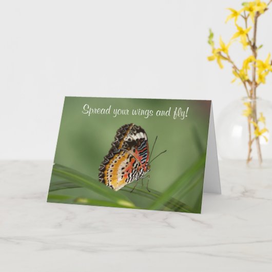 Verspreid je Wings Kaart (Gele Bloem)