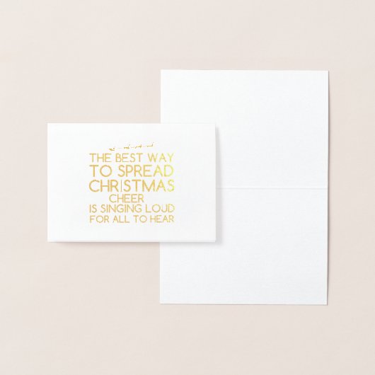 VERSPREID KERSTMIS BLIJDSCHAP FOLIE KAARTEN (Display)