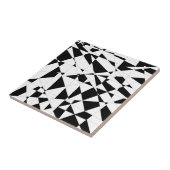 Verspreid leven in zwart-wit tegeltje (Zijkant)