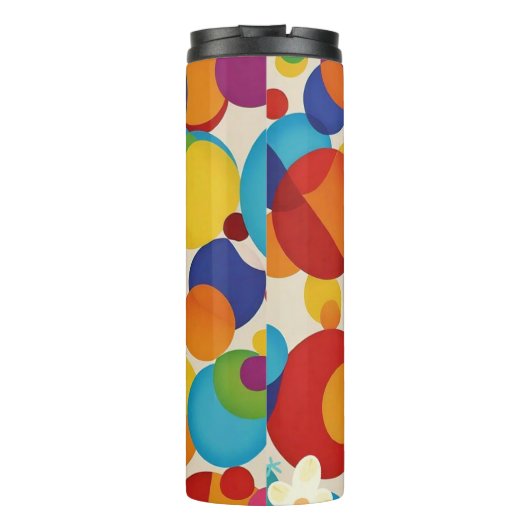 "Verspreid liefde en positiviteit" Thermosbeker (Achterkant)