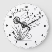 "Verspreid liefde" Grote Klok (Voorkant)