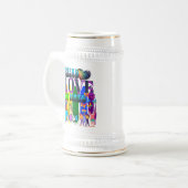 Verspreid Liefde Niet Haat | LGBTQI+ Pride Bierpul (Voorkant links)