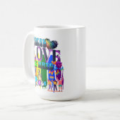 Verspreid Liefde Niet Haat | LGBTQI+ Pride Koffiemok (Voorkant links)