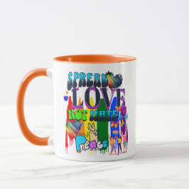 Verspreid Liefde Niet Haat | LGBTQI+ Pride Mok