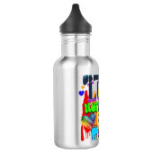 Verspreid Liefde Niet Haat | LGBTQI+ Pride Waterfles (Links)
