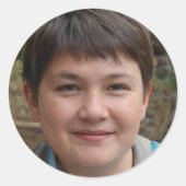 Verspreid liefde overal ronde sticker (Voorkant)