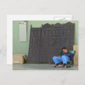 Verspreid - Mensen op de vrijdagmarkt in Koeweit Briefkaart (Voorkant / Achterkant)