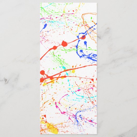 Verspreid menu (Achterkant)