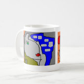 Verspreid naar L-mok Koffiemok (Voorkant links)