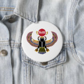 Verspreid overal het symbool van verlichting ronde button 4,0 cm (In situ)