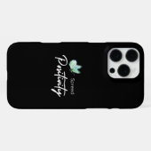 Verspreid Positiviteit iPhone Hoesje (Achterkant horizontaal)