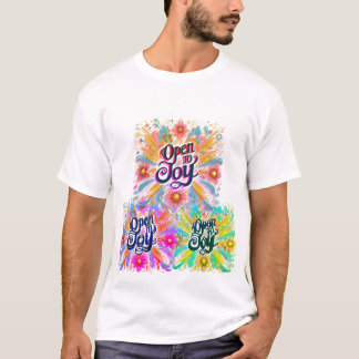 Verspreid Positiviteit Moedig met Vrolijk Grafisch T-shirt