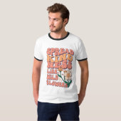 VERSPREID SOORT NEES ALS WILDE BLOEM T-SHIRT (Voorkant volledig)