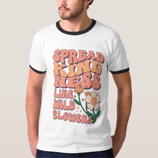 VERSPREID SOORT NEES ALS WILDE BLOEM T-SHIRT (Voorkant)