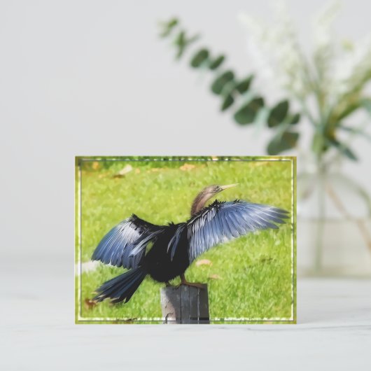 Verspreid Uw Briefkaart van Wingen (Staand voorkant)