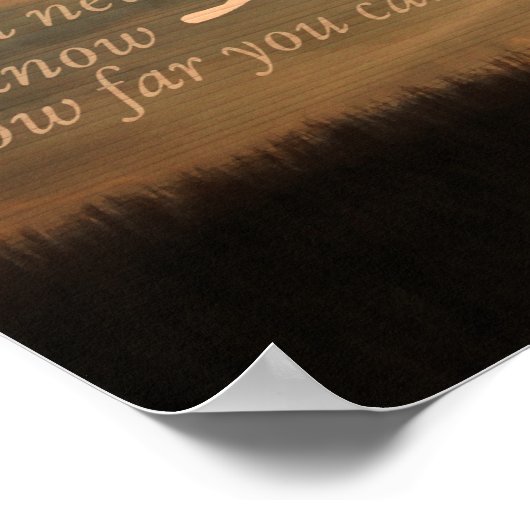 Verspreid Uw Citaat van Wingen Poster (Hoek)