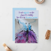 Verspreid uw kaart van Wingen Notitiekaartje (Voorkant / Achterkant in situ)