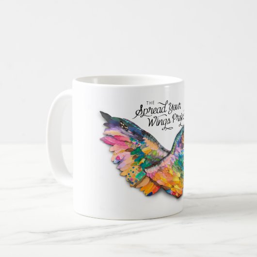 Verspreid uw project van Wijzen - koffie Mok (Voorkant links)