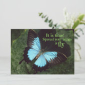 Verspreid uw vleugels en vlinder (Staand voorkant)