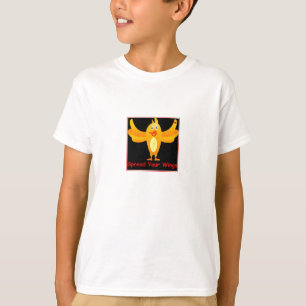 Verspreid uw woningen - Jongerenshirt met vogels T-shirt
