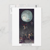 Verspreid van de blote. Door Hieronymus Bosch Briefkaart (Voorkant / Achterkant)