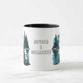 Verspreid & Verbroken | Vintage Bergkamperen Mok (Midden)