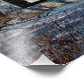 "Verspreid verleden" Foto Afdruk (Hoek)