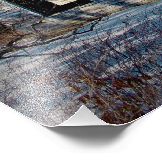 "Verspreid verleden" Foto Afdruk (Hoek)