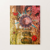 Verspreid, verstrooid, verpakt en overdekt legpuzzel (Verticaal)