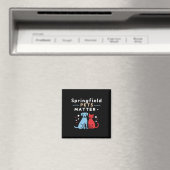 Verspreid vrede en liefde op de Sticker Magneet (Insitu (Vaatwasser))